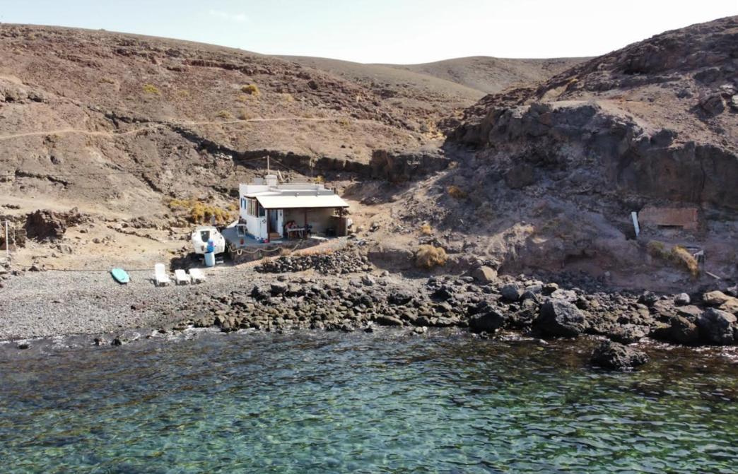 Casa Marinera En La Orilla Del Mar Vila La Lajita Exterior foto